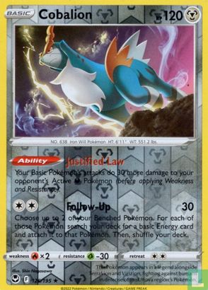 Cobalion (reversed holo) - Image 1