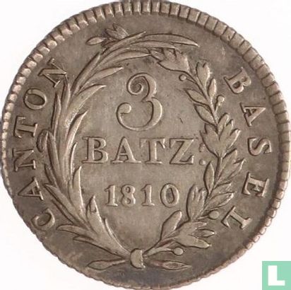 Bâle 3 batzen 1810 - Image 1