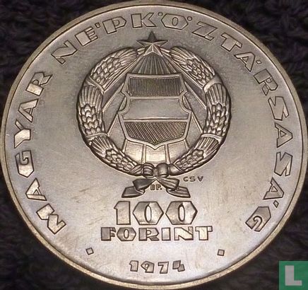 Hongrie 100 forint 1974 "25th anniversary Establishment of the COMECON" - Image 1