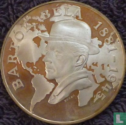 Hongarije 500 forint 1981 "100th anniversary Birth of Béla Bartók" - Afbeelding 2