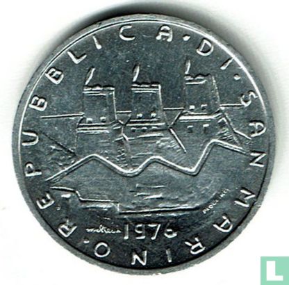San Marino 5 lire 1976 "FAO" - Afbeelding 1