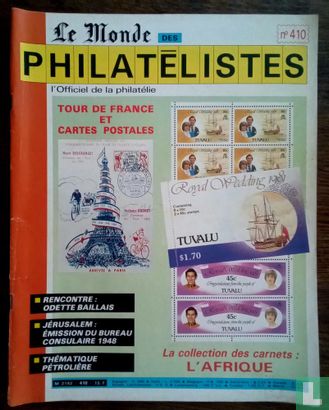 Le Monde des philatélistes 410
