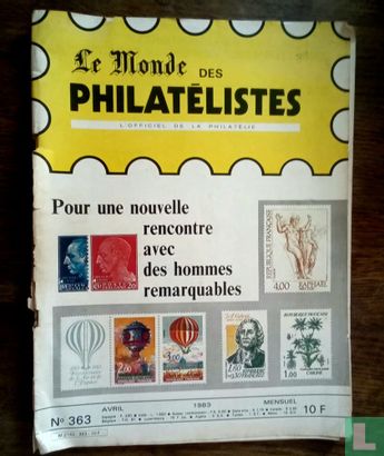 Le Monde des philatélistes 363