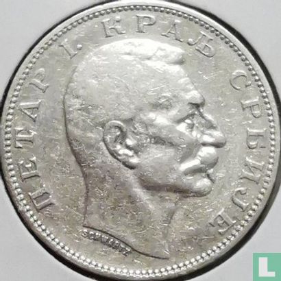 Servië 2 dinara 1904 - Afbeelding 2