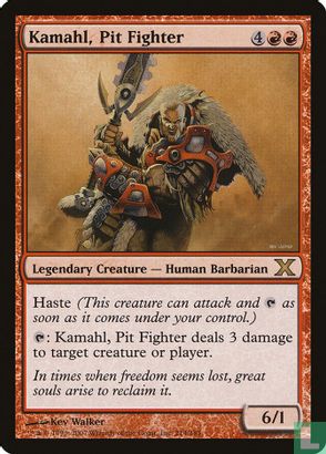 Kamahl, Pit Fighter - Image 1