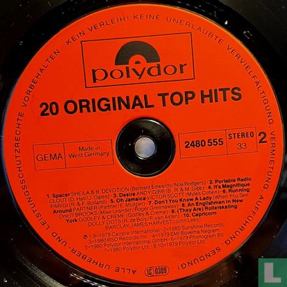 20 Original Top Hits - Bild 3