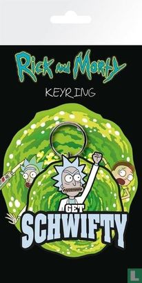 Rick and Morty Keyring