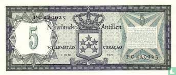 Netherlands Antilles 5 Guilder 1972 - Image 1