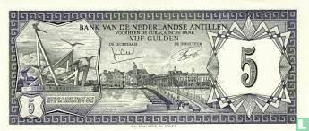 Netherlands Antilles 5 Guilder 1972 - Image 2