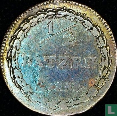 Luzern ½ Batzen / 5 Rappen 1813 - Bild 2