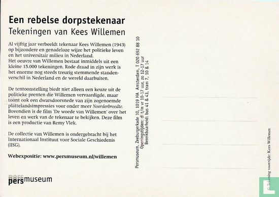 Persmuseum - Kees Willemen - Een rebelse dorpstekenaar - Bild 2