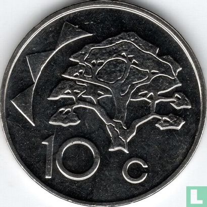 Namibie 10 cents 2022 - Image 2