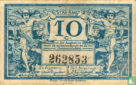 Alost 10 centimes - Image 1