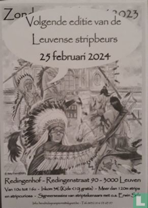 Volgende editie van de Leuvense stripbeurs 25 februari 2024