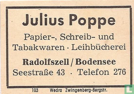 Julius Poppe