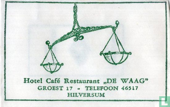 Hotel Café Restaurant "De Waag"   - Image 1