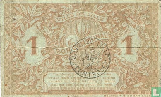 Lille 1 franc - Image 2