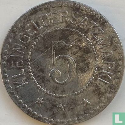 Cobourg 5 pfennig 1917 (fer) - Image 2