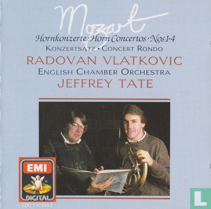 Mozart Hornkonzerte - Horn Concertos Nos 1-4 - Afbeelding 1