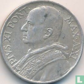 Vatican 5 lire 1932 - Image 2