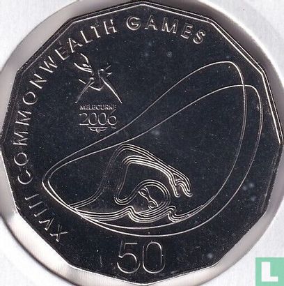 Australia 50 cents 2006 "Commonwealth Games in Melbourne - Aquatics" - Image 2