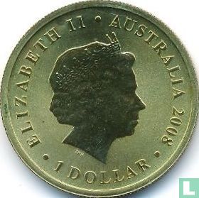 Australia 1 dollar 2008 "Wedge tailed eagle" - Image 1