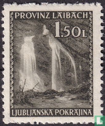 Wasserfall bei Borovnica