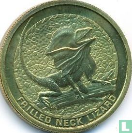 Australien 1 Dollar 2008 "Frilled neck lizard" - Bild 2