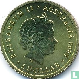Australië 1 dollar 2008 (type 2) "Echidna" - Afbeelding 1