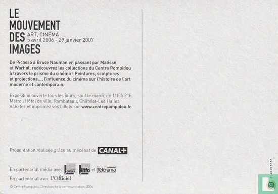 Centre Pompidou - Le Mouvement Des Images - Afbeelding 2