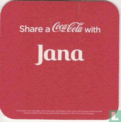  Share a Coca-Cola with  Jana  /Sebastian - Afbeelding 1