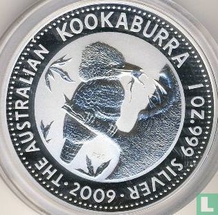 Australië 1 dollar 2009 (PROOF - type 4) "20th anniversary Australian kookaburra bullion coin series" - Afbeelding 1