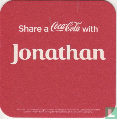  Share a Coca-Cola with Jonathan /Noemi - Afbeelding 1