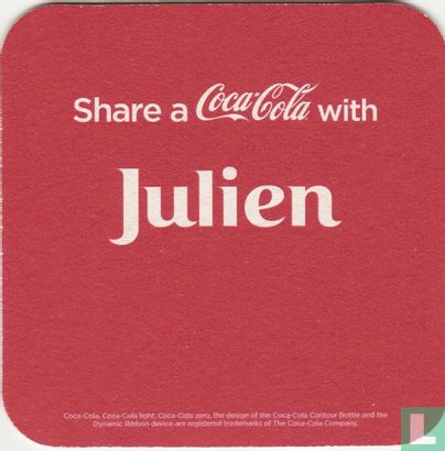  Share a Coca-Cola with Julien / Sebastian - Afbeelding 1