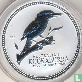 Australia 1 dollar 2009 (PROOF - type 14) "20th anniversary Australian kookaburra bullion coin series" - Image 1