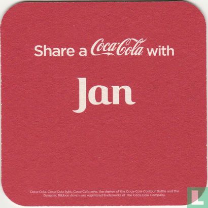  Share a Coca-Cola with  Jan / Nicole - Afbeelding 1