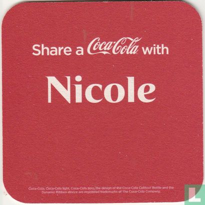  Share a Coca-Cola with  Jan / Nicole - Afbeelding 2
