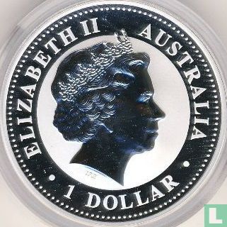 Australien 1 Dollar 2009 (PP - Typ 18) "20th anniversary Australian kookaburra bullion coin series" - Bild 2