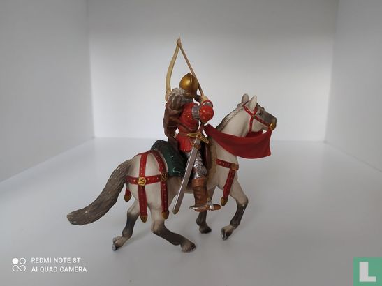 Ridder op paard met pijl en boog - Afbeelding 2