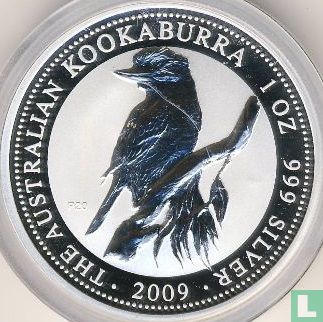 Australia 1 dollar 2009 (PROOF - type 6) "20th anniversary Australian kookaburra bullion coin series" - Image 1