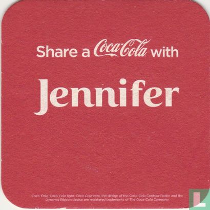  Share a Coca-Cola with Jennifer / Nathalie - Afbeelding 1