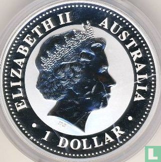 Australien 1 Dollar 2009 (PP - Typ 8) "20th anniversary Australian kookaburra bullion coin series" - Bild 2
