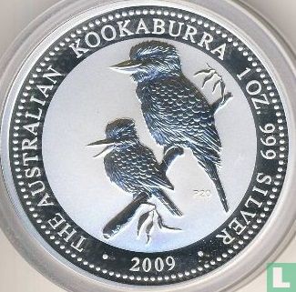 Australien 1 Dollar 2009 (PP - Typ 10) "20th anniversary Australian kookaburra bullion coin series" - Bild 1