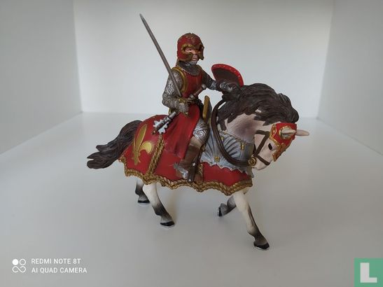 Knight on horse with sword - Image 1