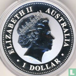 Australia 1 dollar 2009 (PROOF - type 15) "20th anniversary Australian kookaburra bullion coin series" - Image 2