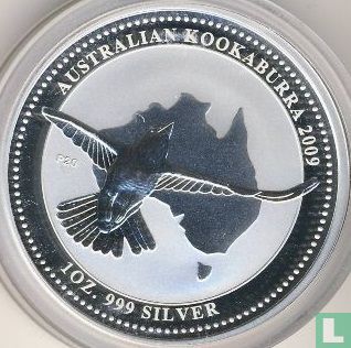 Australia 1 dollar 2009 (PROOF - type 13) "20th anniversary Australian kookaburra bullion coin series" - Image 1