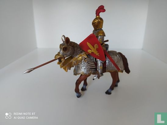 Ridder op paard met lans - Afbeelding 1