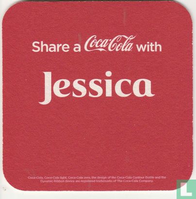  Share a Coca-Cola with Jessica/Michelle - Afbeelding 1
