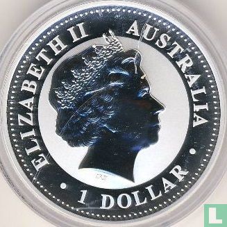 Australien 1 Dollar 2009 (PP - Typ 1) "20th anniversary Australian kookaburra bullion coin series" - Bild 2
