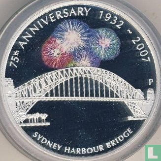 Australië 1 dollar 2007 (PROOF - type 1) "75th anniversary of Sydney Harbour Bridge" - Afbeelding 1